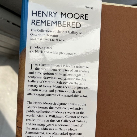 Art book: Henry Moore Remembered, from AGO (Toronto), 1987 - Picture 2 of 16